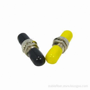 Fiber-optical Adapter, Used in Telecommunications, LAN and WAN, Body made of Metal or Plastic